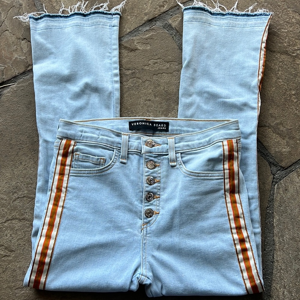 Veronica Beard Carolyn 10” Baby Boot jeans
